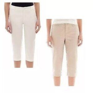 St John's Bay Women's Capri Pants Slimming size 16, 24W NEW